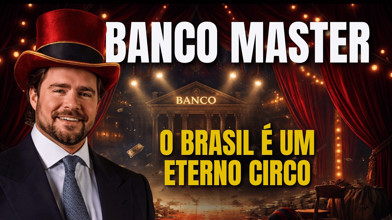 O SISTEMA BRASILEIRO est&aacute; PIOR do que voc&ecirc; imagina (Banco Master e Daniel Vorcaro)