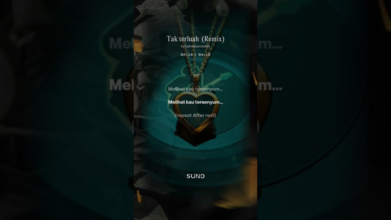 TAK TERLUAH versi Ai baihaqisamsuri