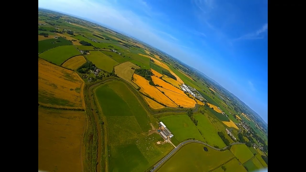 River Wyre Part 3 and Atom Rc Dolphin Crash Footage from Dji Air Unit.