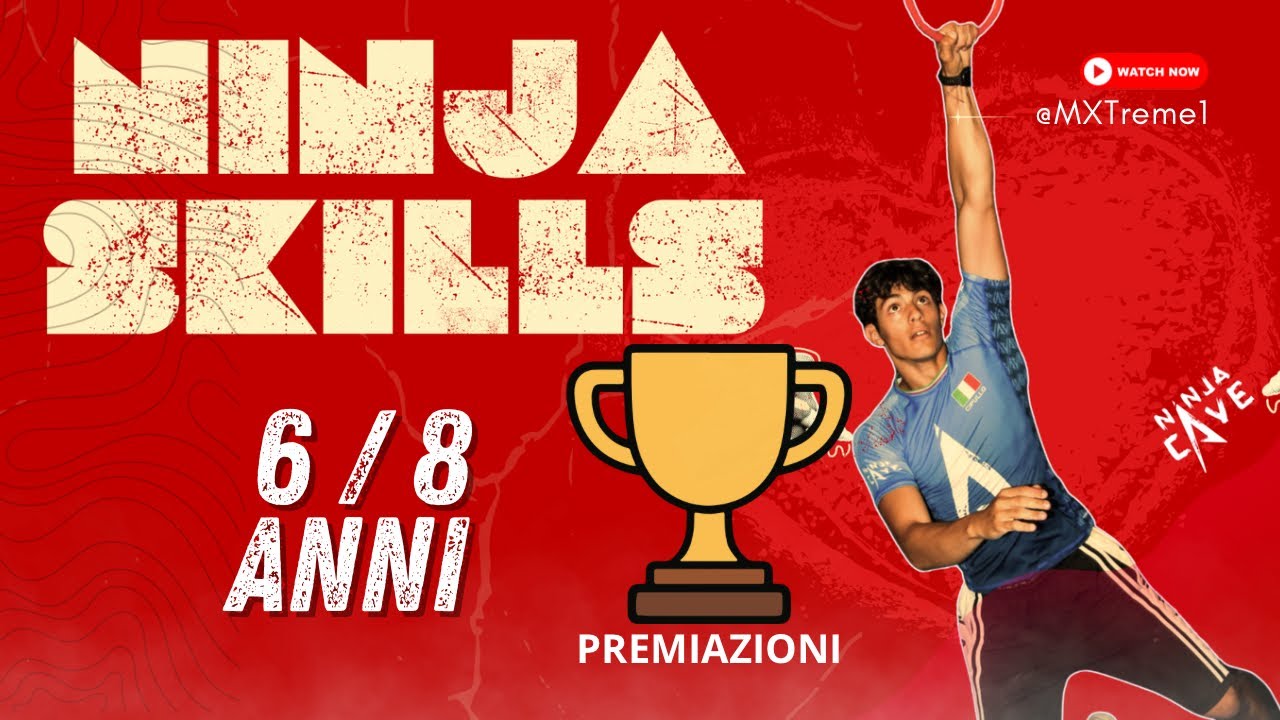 NINJA SKILLS CHALLENGE 2026 - Premiazione 7-8 Anni