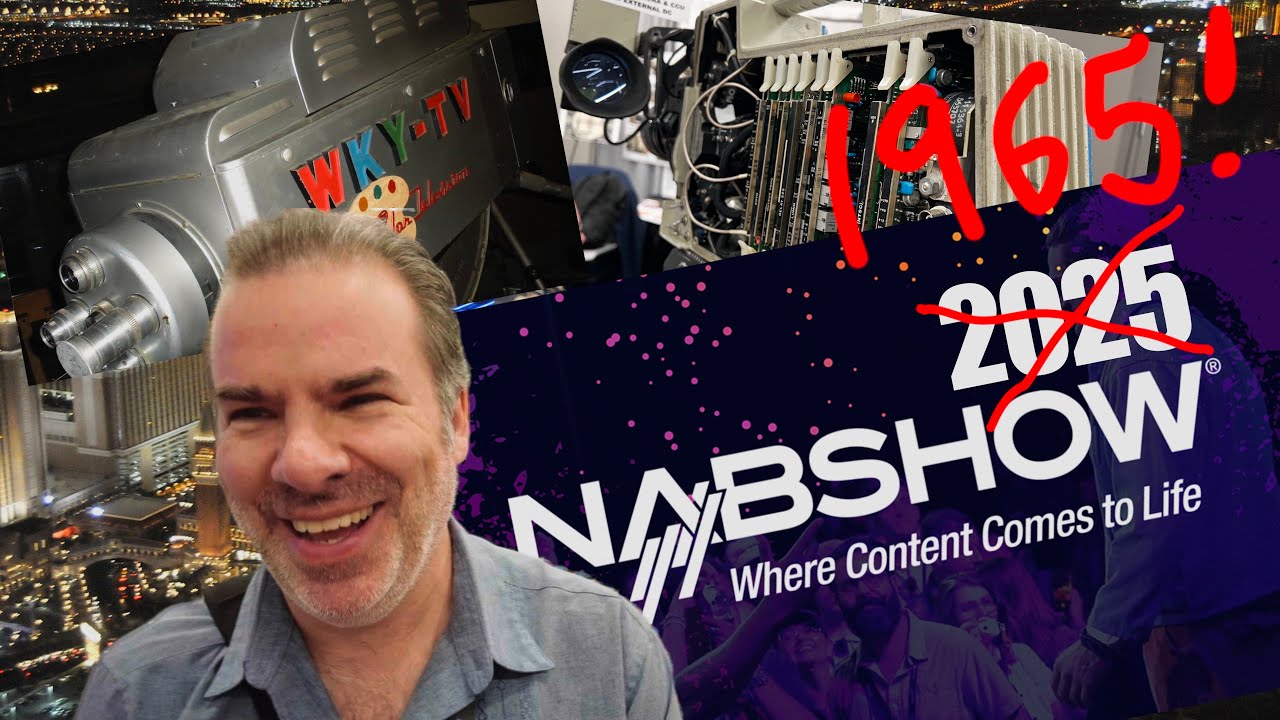 NAB 2025 ? NAH ! How about NAB 1965 ! Let's lookout the Broadcast Museum !