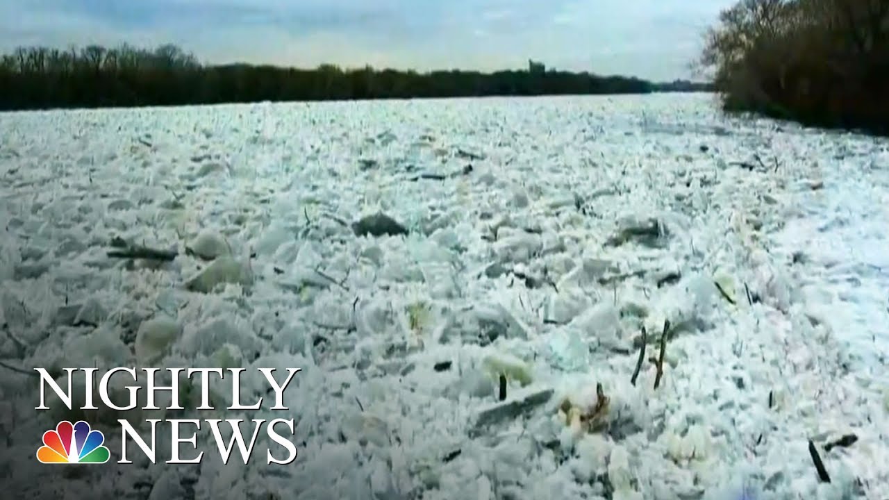 Ice Jams Trigger Flooding, Dangerous Conditions | NBC Nightly News