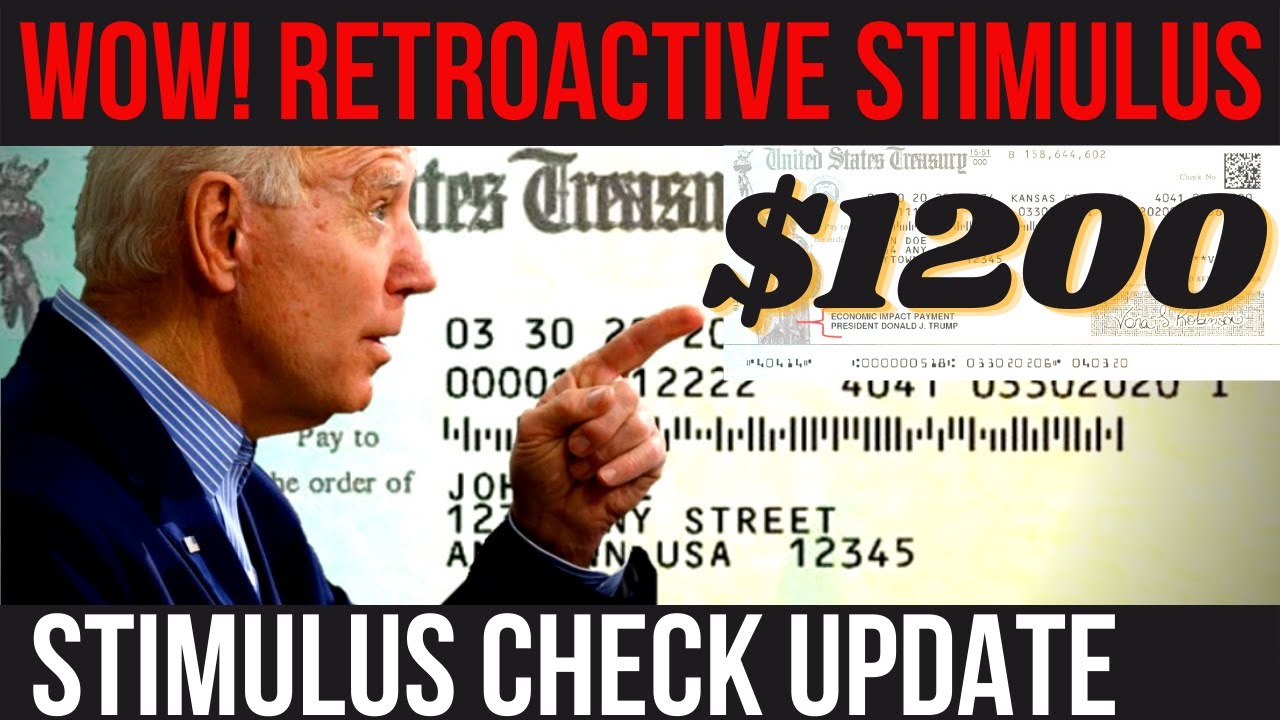 RETROACTIVE CHECKS! 4th Stimulus Check + BIG Unemployment Backpay + Vote On Build Back Better