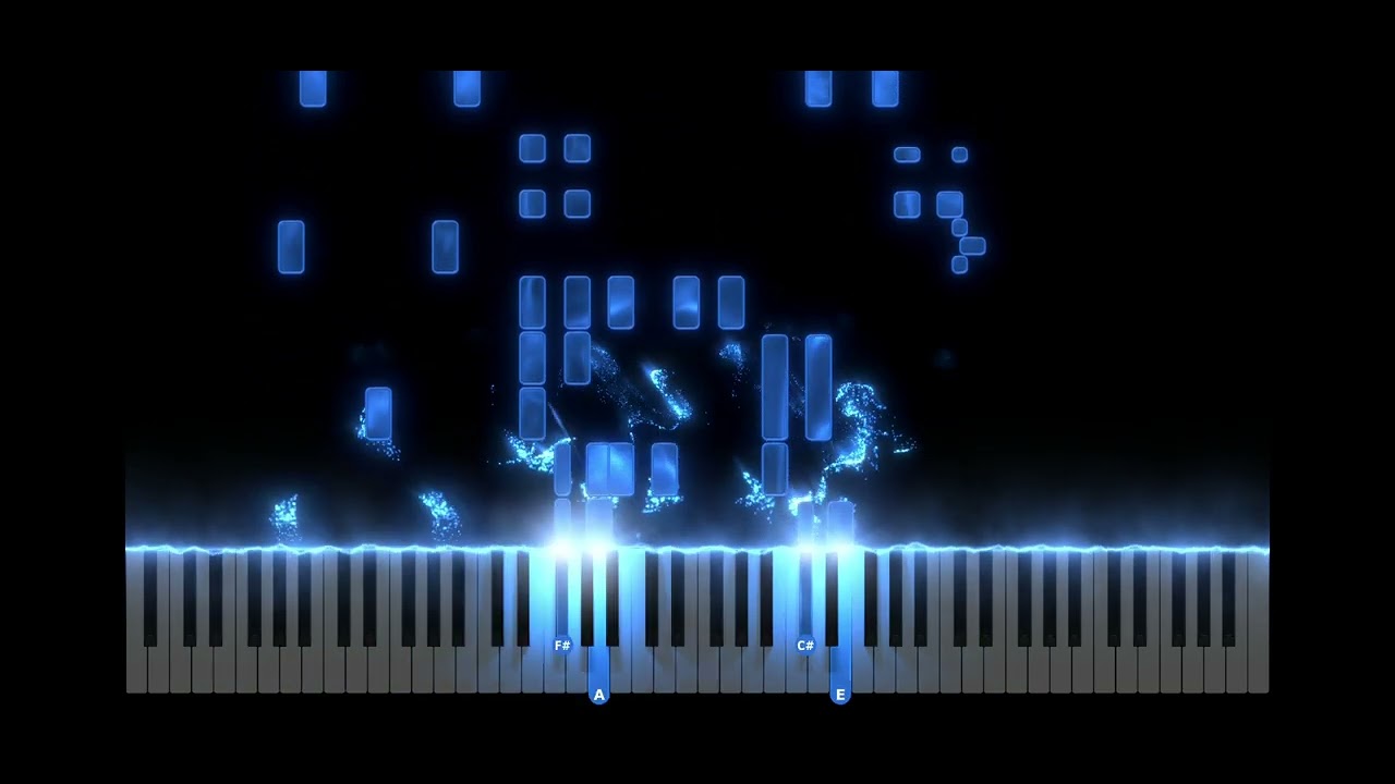 Waltz of the flowers paino tutorial