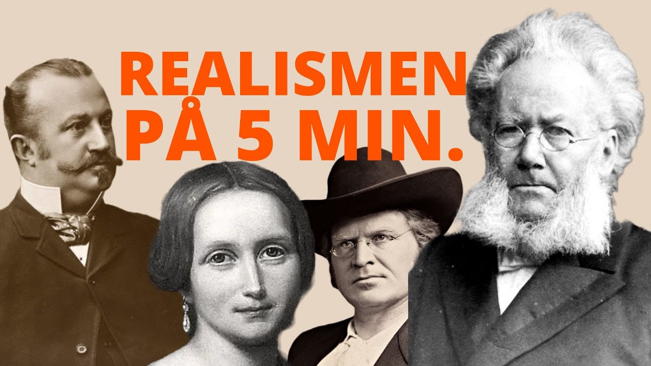 📕😤REALISMEN - da forfatterne satte problemer under debatt (LITTERATURHISTORIEN 6 av 15)