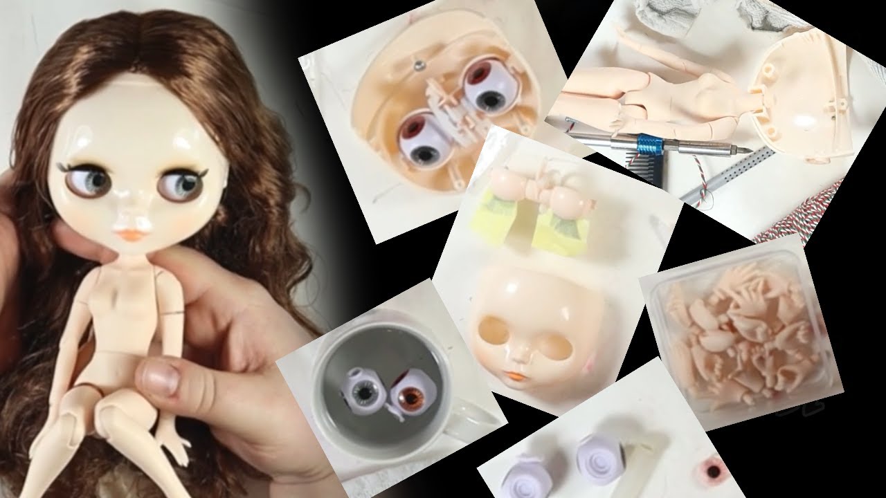 From a fake Blythe / Blyth / TBL / Icy to a little Detectiv named Eliza  / Doll repaint