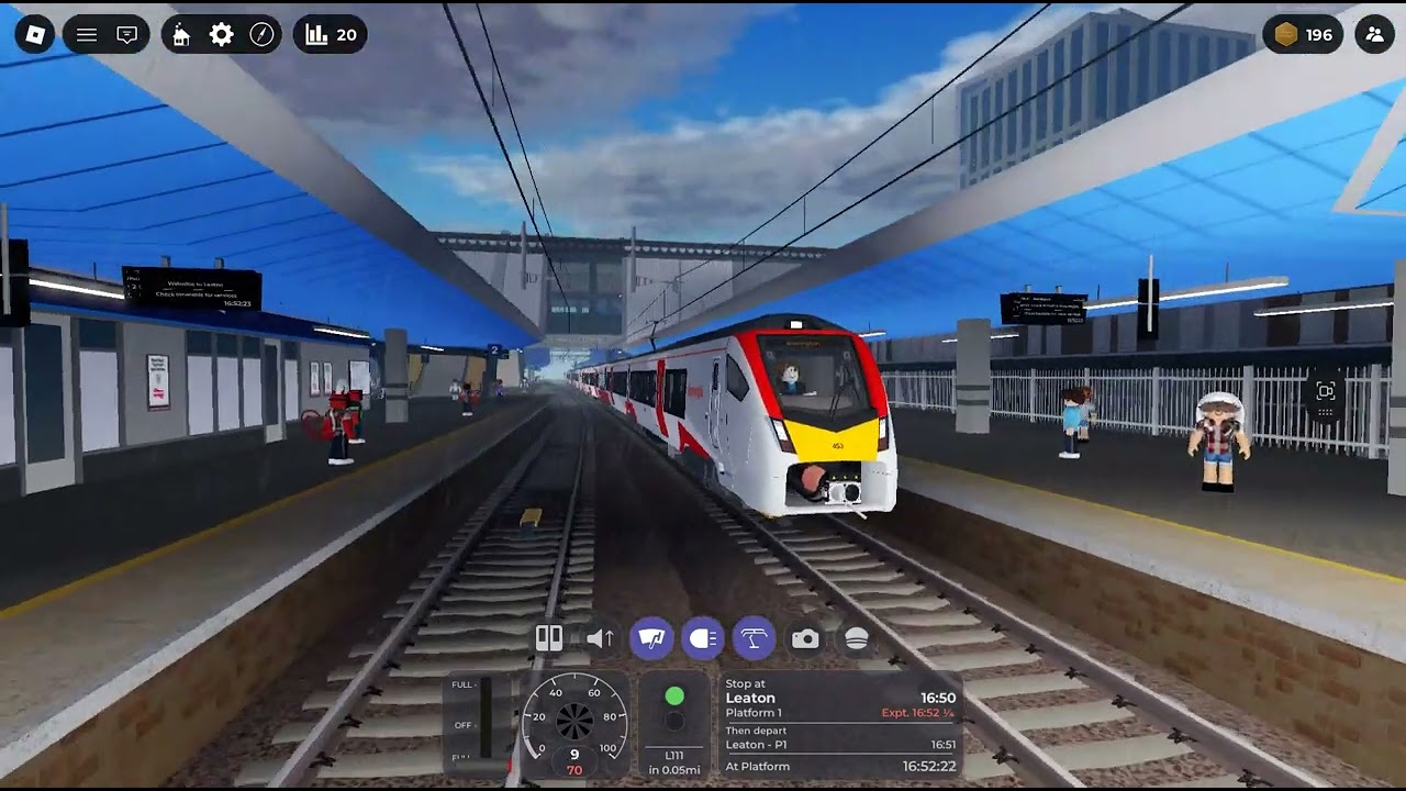 Roblox : British Railway New WOW 100% Station Belmond Green - Norrington Datum : 15.02.2026 Teil 1