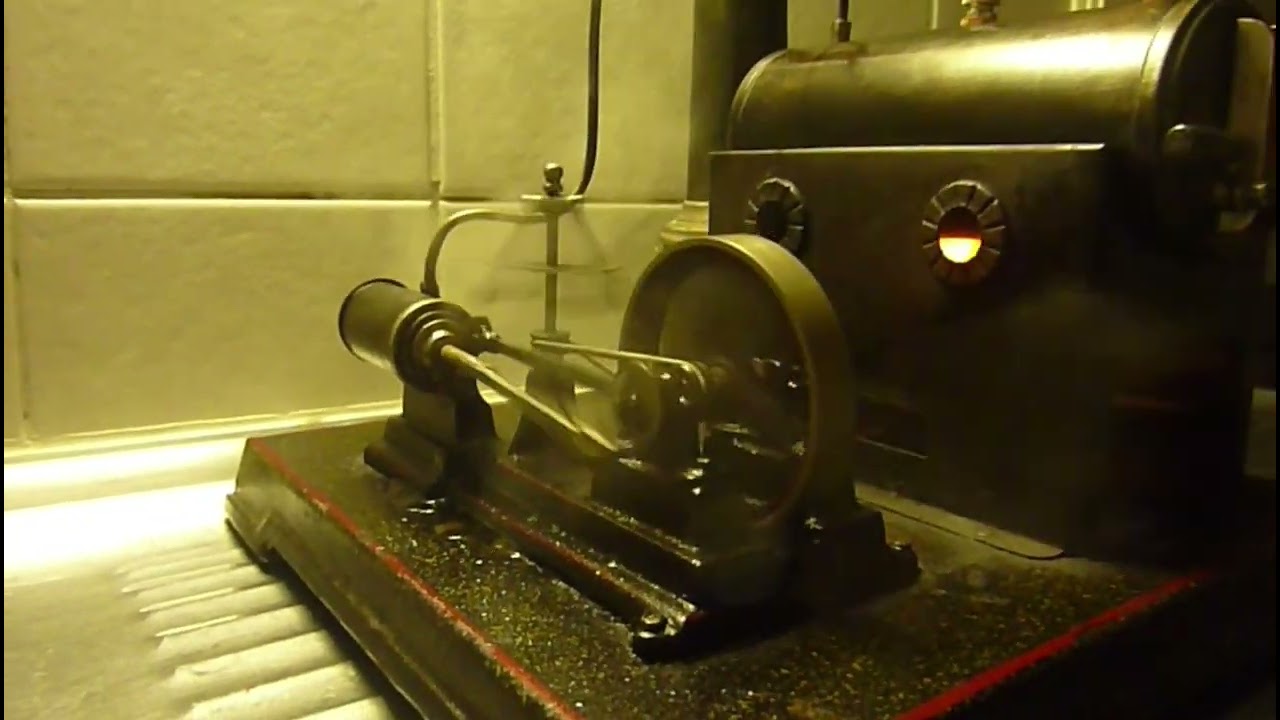 J. Falk - Toy Steam engine - a short testrun