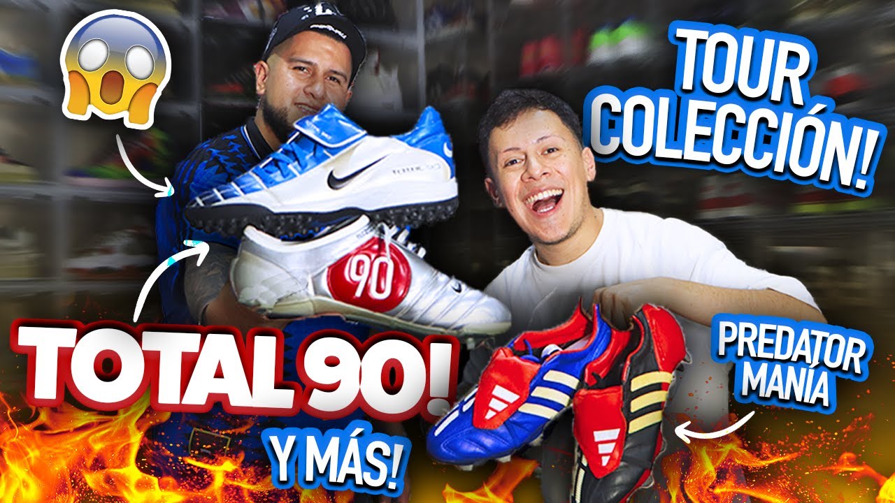PARES INCREÍBLES! TOUR por colección COMPLETA! Total 90III, Predator Manía, Mercurial y más! Vlog-6