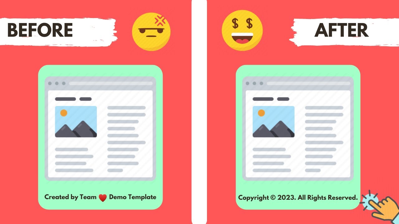 How to Edit Footer Copyright Text in any Blogger Theme