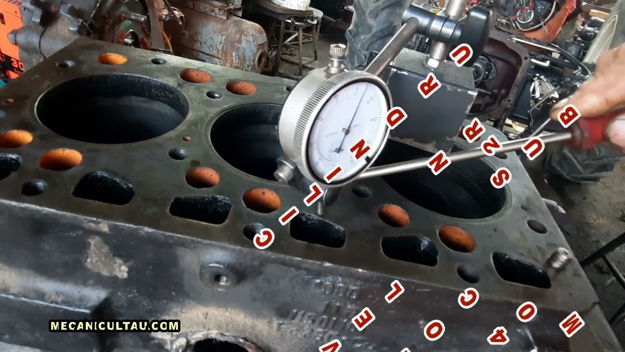 Motor D115 – Defect rar cu batai de cap | Demontare si constatare (Partea 2)