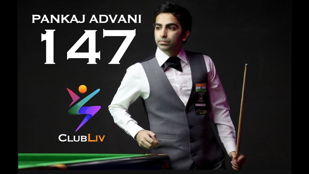 Pankaj Advani  II  Must Watch  II Brilliant 147 break at Bowring Institute II CLUBLIV  II
