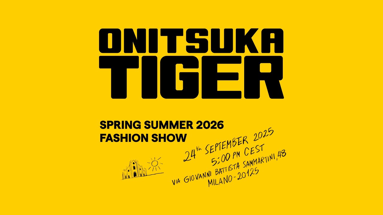 Spring Summer 2026 Collection in Milan Fashion Week | Onitsuka Tiger