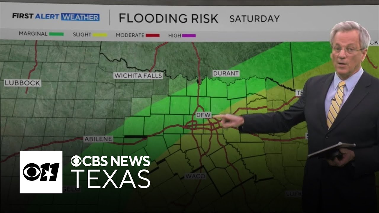 Severe storm risk returns to North Texas with hail, strong winds and flooding possible