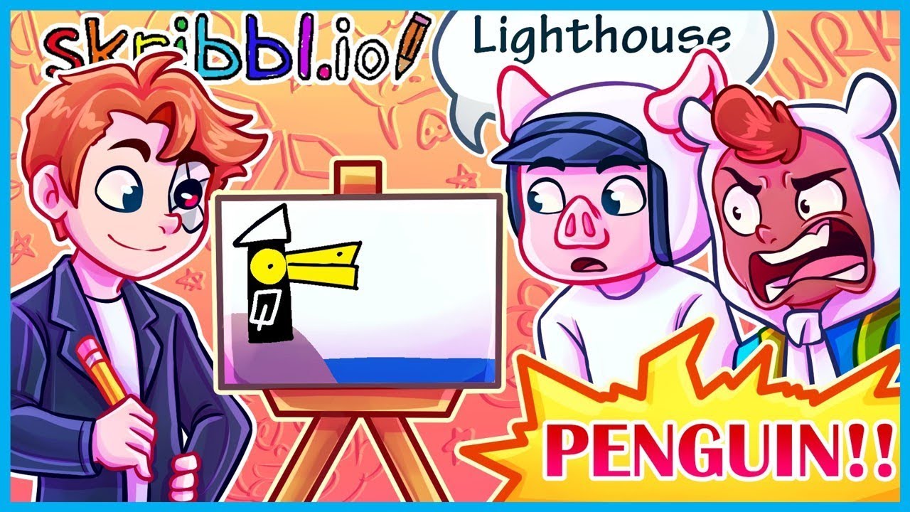 ЭТО ПИНГВИН ИЛИ МАЯК... ИЛИ ПОДВОДНАЯ ЛОДКА? (Смешные моменты и неудачи Skribbl.io)