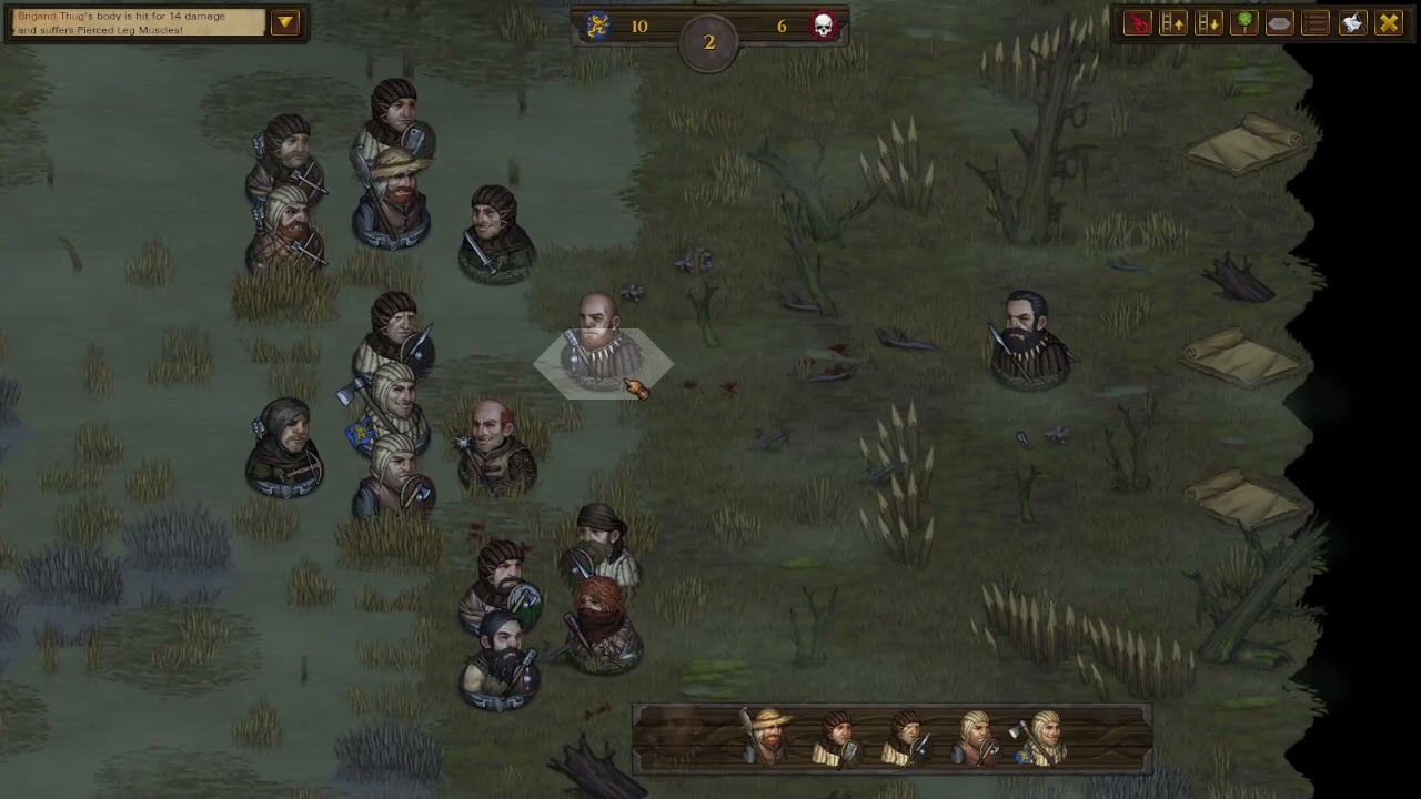 Assault on the Bandit Camp in the Forest  -  Battle Brothers #21