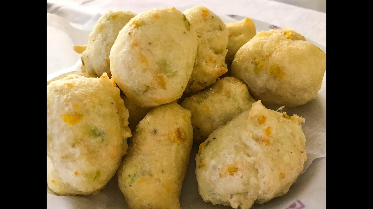 Frittelle con Alghe e Frittelle con Fiori di zucca _ Seaweed Frittelle and Pumpki Flower Frittelle