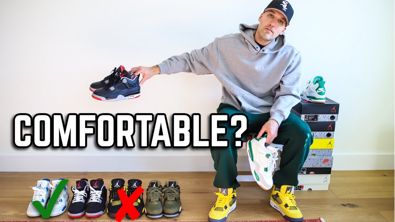Действительно ли удобны Jordan 4? Зависит от...