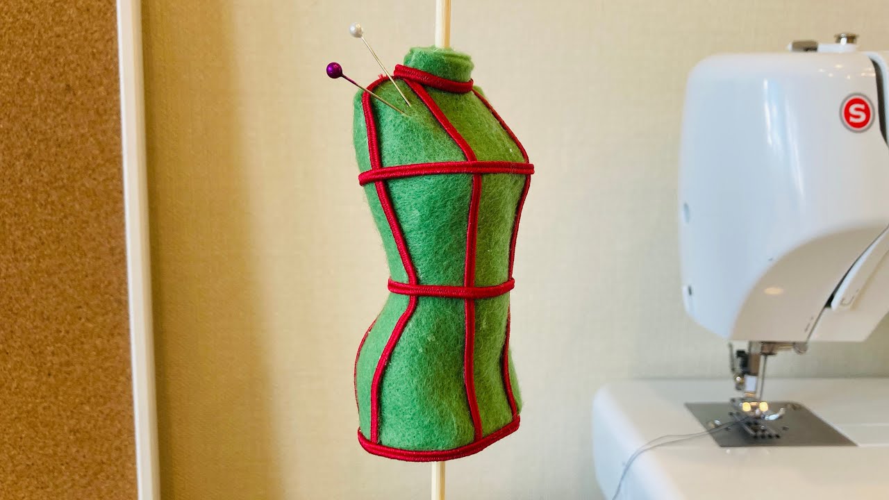DIY: How to make EASY MINIATURE BARBIE DRESS FORM / doll dress