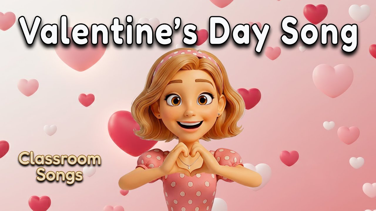 Valentine’s Day Song | Kindness & Sharing | Learn With JoJo – Classroom Songs