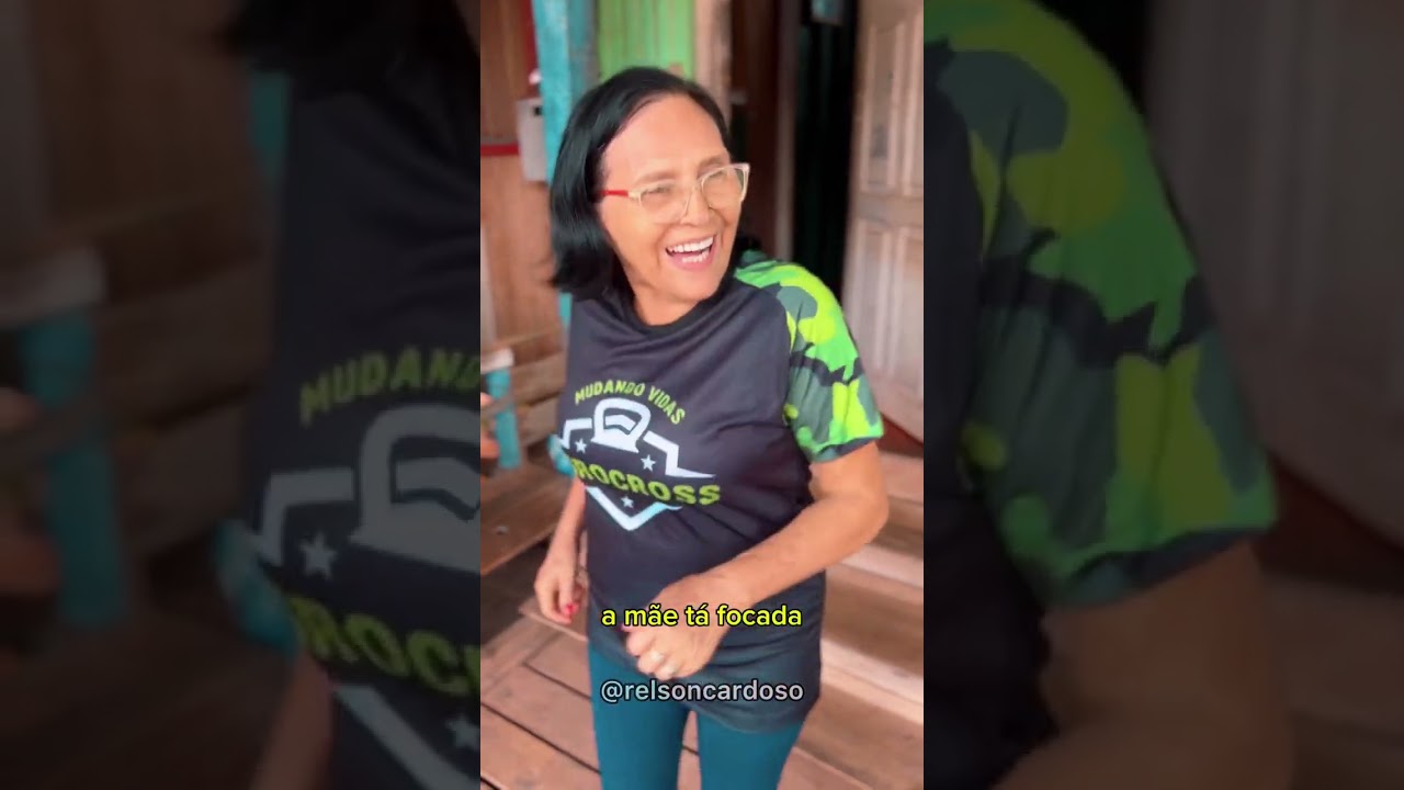 Mam&atilde;e t&aacute; muito focada 😱