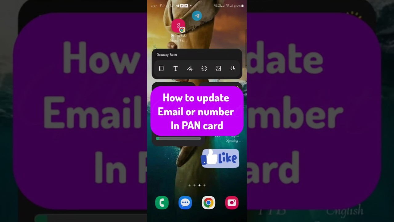 PAN Card correction online || Pan card updating || PAN Card