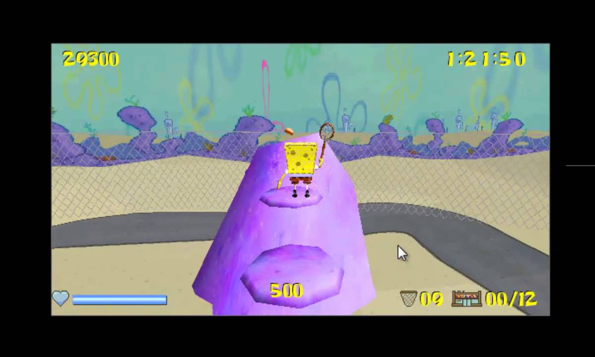 SpongeBob SquarePants Saves The Krusty Krab 3D (2002 Nick.com game)