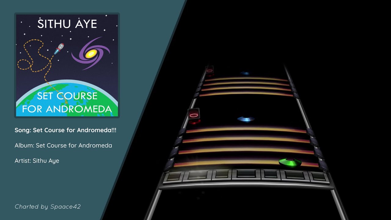 Sithu Aye - Set Course for Andromeda!!! (Drum chart)