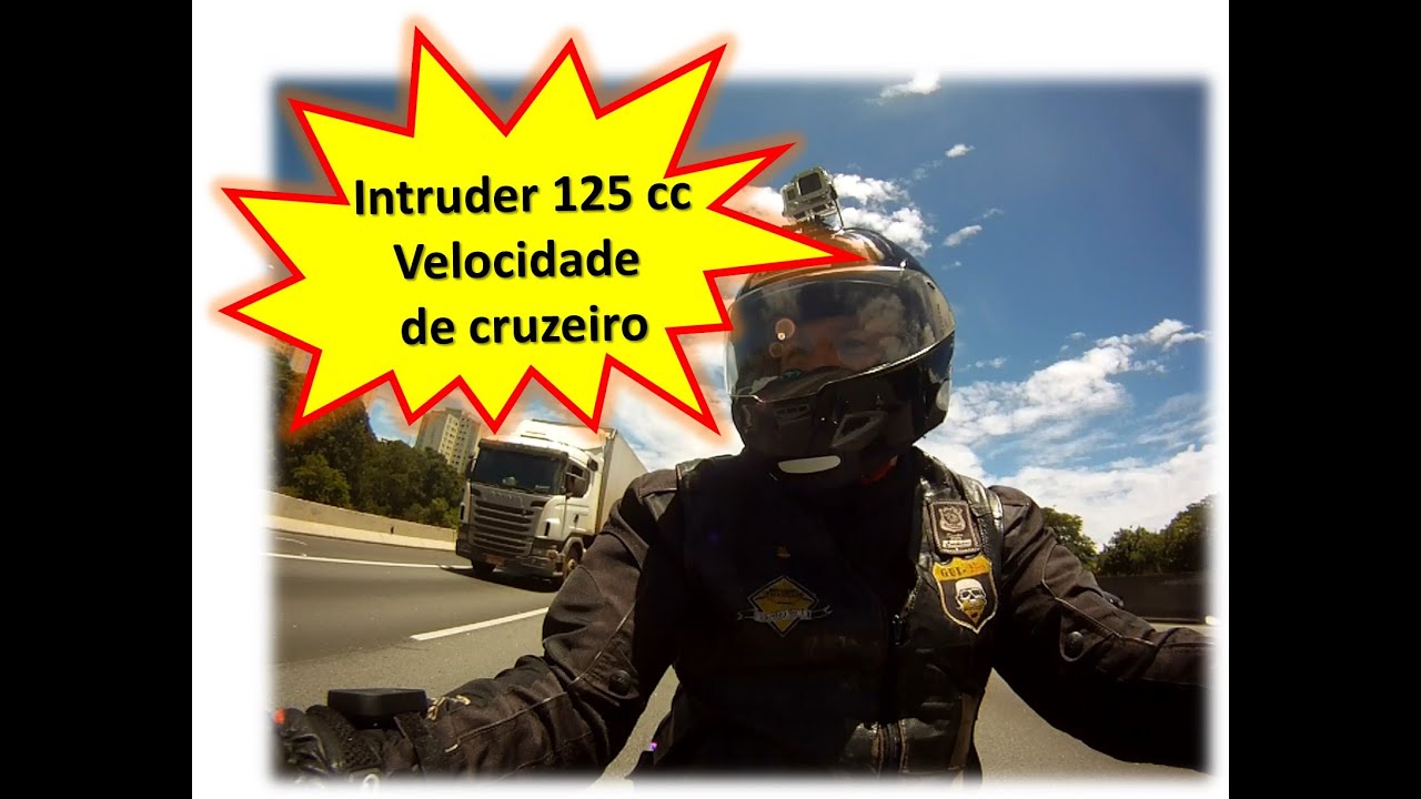 Suzuki Intruder 125 - Velocidade de cruzeiro em viagens