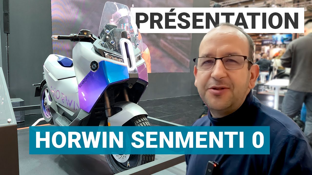 Horwin Senmenti 0 : ce scooter électrique accélère aussi fort qu'une Tesla