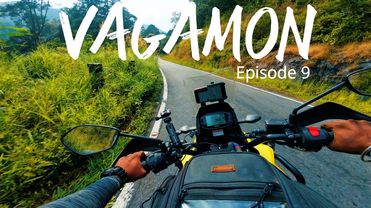 🚀 EPIC MOTORCYCLE RIDE TO VAGAMON! 🌿🏍️| Ft Suzuki V Strom 250 SX