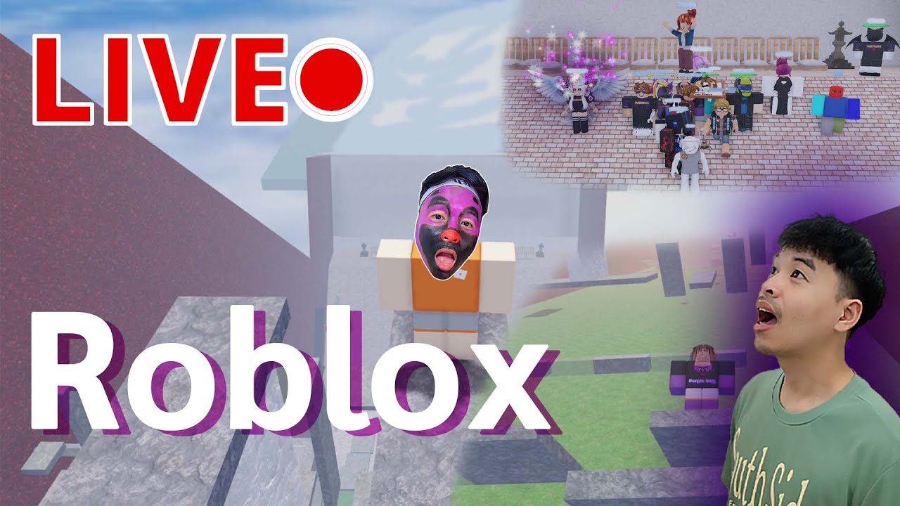 🔴Live Roblox มากระโดดกัน