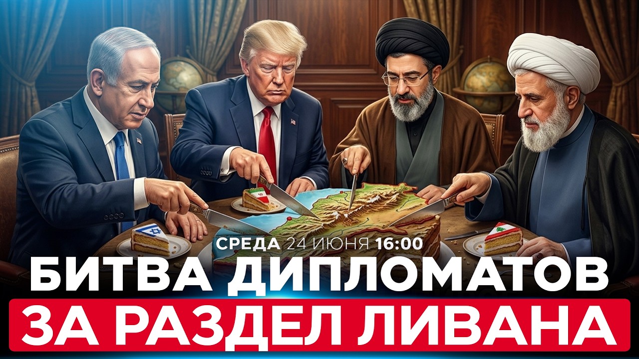 ИЗРАИЛЬ ГОТОВ УЙТИ ИЗ ПОДКОНТРОЛЬНОГО ХИЗБАЛЛЕ РЕГИОНА? КОМУ ДОСТАНЕТСЯ ЮЖНЫЙ ЛИВАН? 24 июня. 16:00