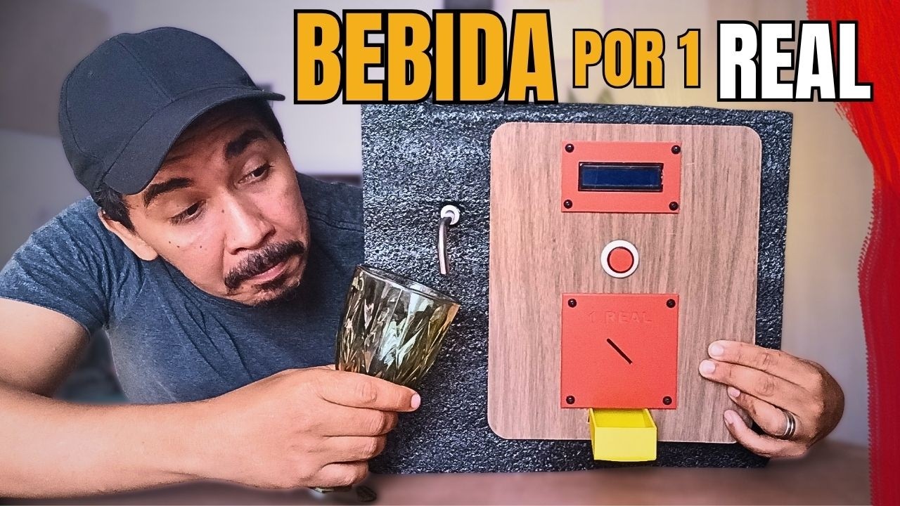 Monte Sua Própria Máquina de Vendas de bebidas (Simples e Barata!)