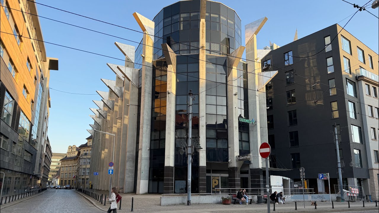 Прогулка по центру Вроцлава !Маникюр ,Украинский магазин и покупки .