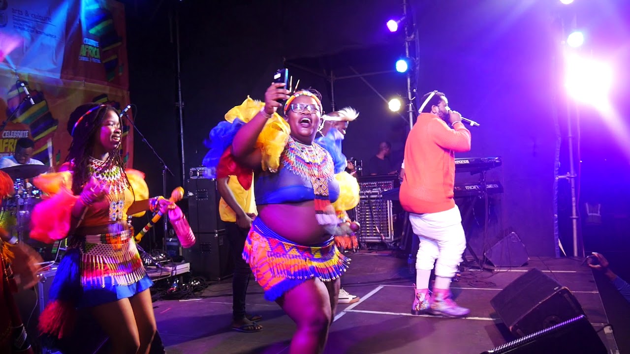 Sjava - Mama Live performance with  Live Band African Day  at Workshop