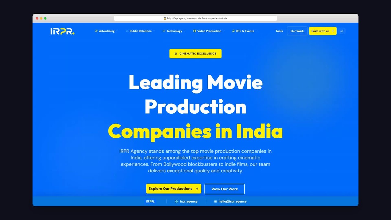Looking for a Movie Production Company in India? Watch This First