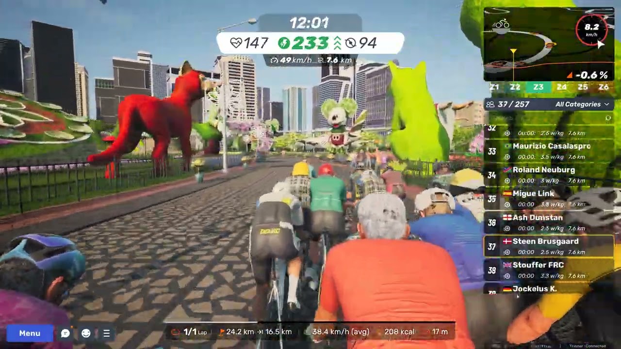 MyWhoosh Community Tour Mission - Stage 1 - 1/2 2026