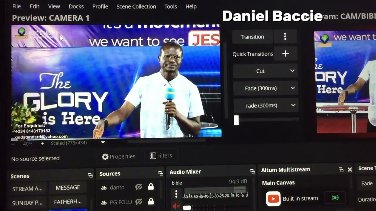 Livestreaming Pro Sound Using IRIG 