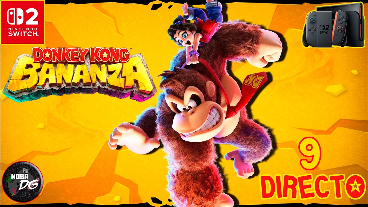 [N.Switch2] #9 Donkey Kong Bananza / Directo / Subt. Español Latino / El Festín