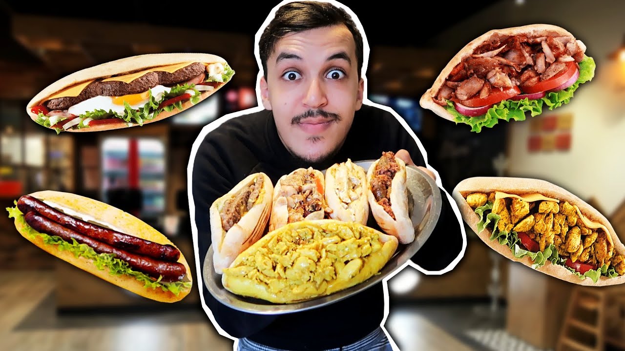 JE MANGE 5 SANDWICHS DU KEBAB (CHALLENGE)