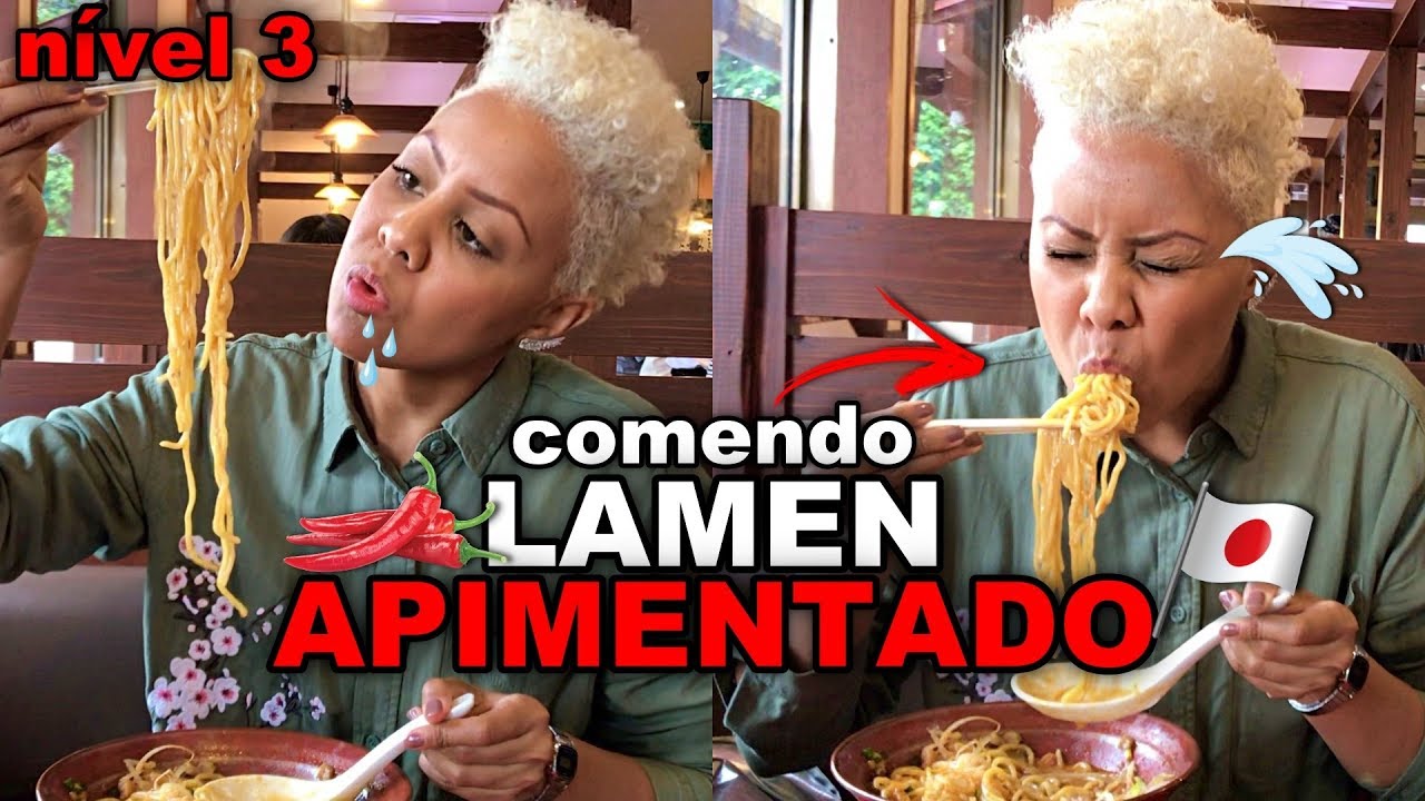 LAMEN APIMENTADO DO JAPÃO NIVEL 3| MUITO ARDIDO!