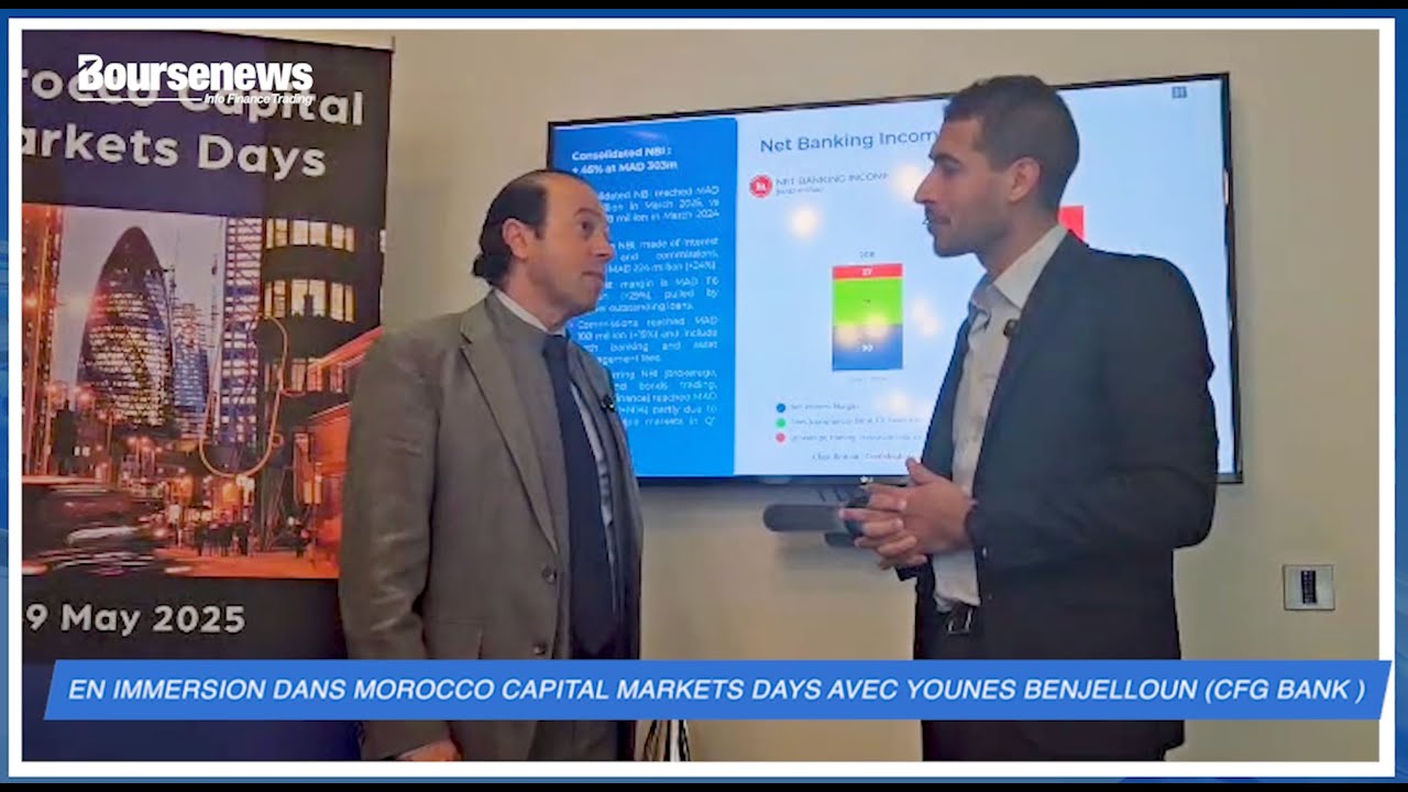 En immersion dans Morocco Capital Markets Days avec Younes Benjelloun (CFG Bank)