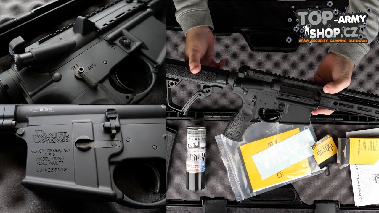 UNBOXING: Daniel Defense DDM4V7s - nabitý kufr plný legrace! Rigad