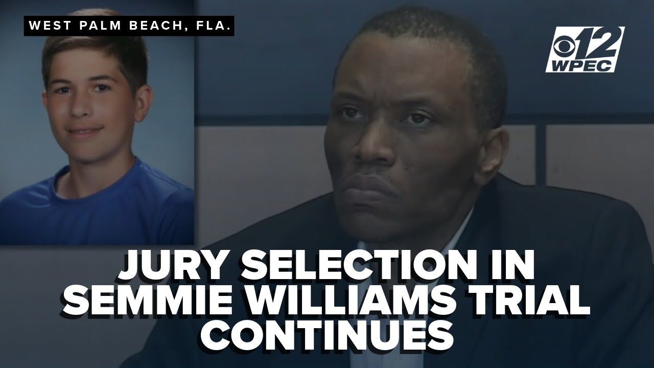 Jury selection continues in Semmie Williams trial
