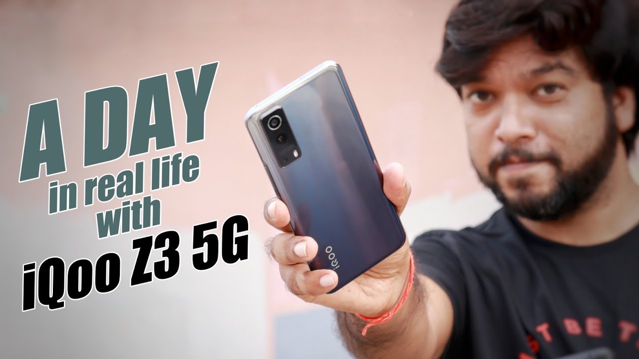 A Day with iQoo Z3 5G in Real Life!! | Battery Drain Test & Camera Samples | My Opinion!!