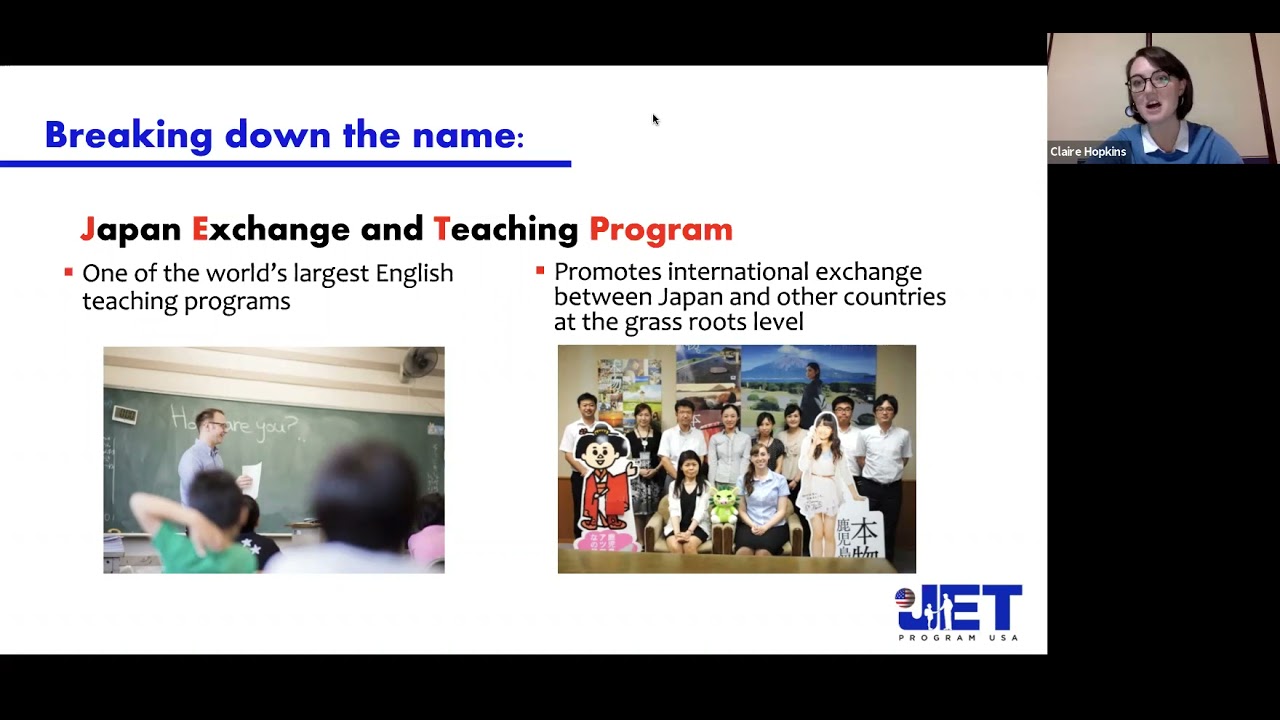 Japan Exchange and Teaching (JET) Program Information Session