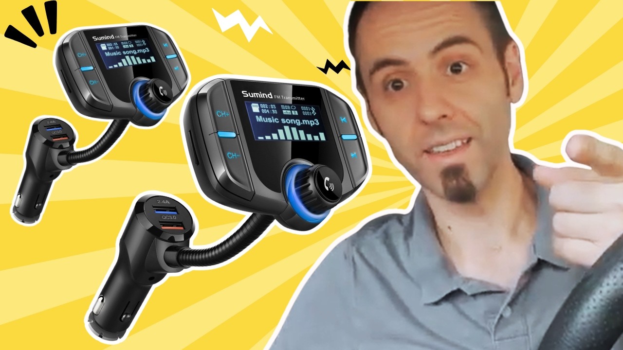 BEST BLUETOOTH FM TRANSMITTER | Sumind Bluetooth FM Transmitter Review | Your Questions Answered