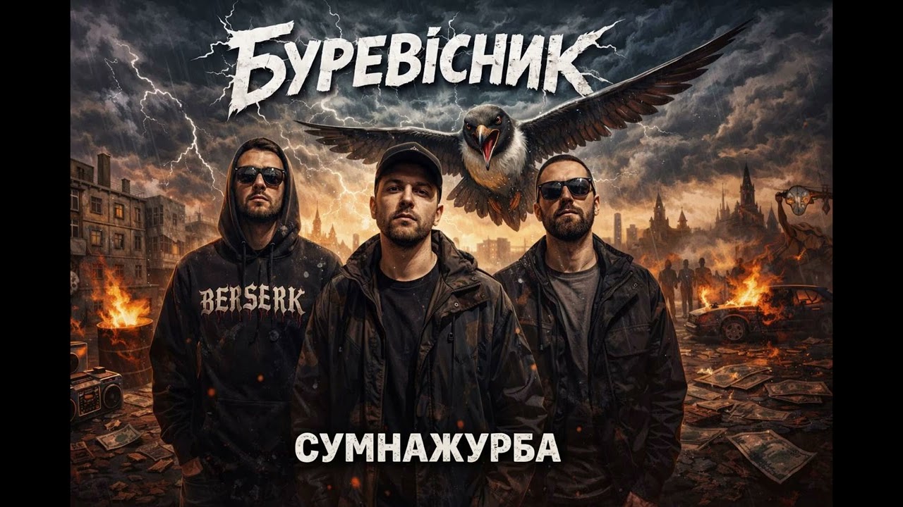 Буревісник — Сумнажурба | темний реп / urban hip-hop (Official Audio)