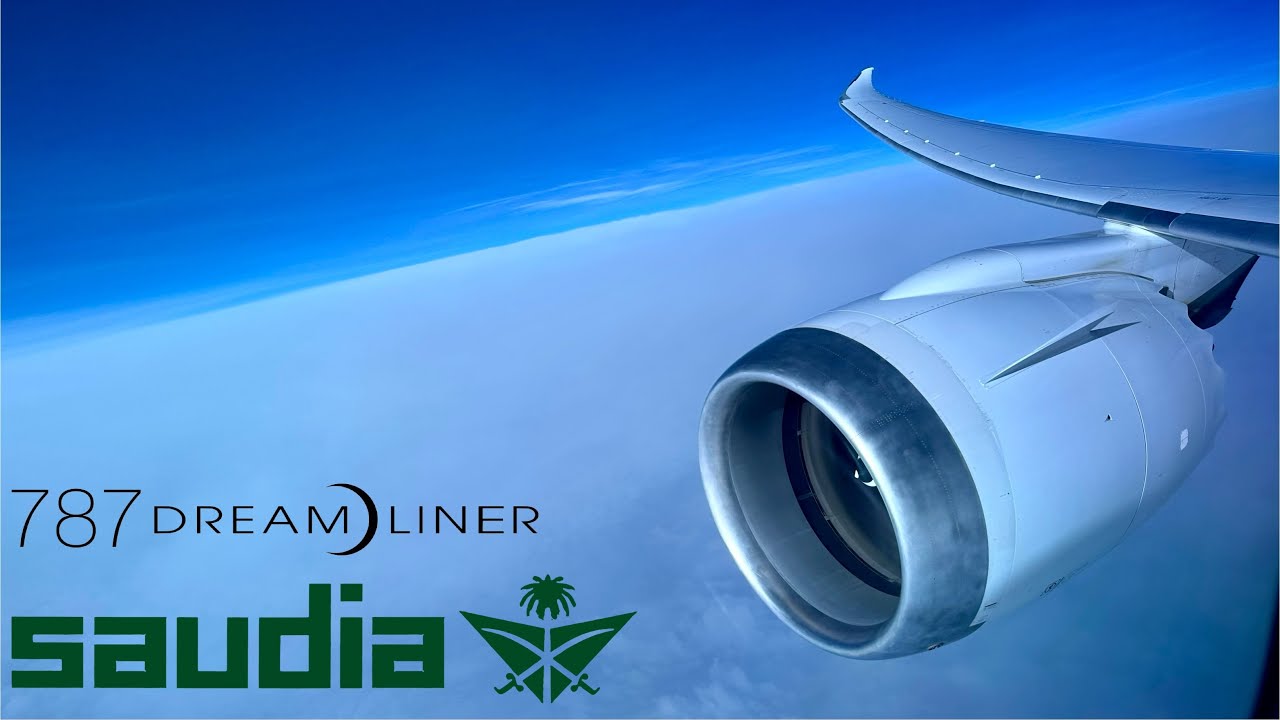 4K SAUDIA 787-10 Economy Class + Lounge 🇸🇦 Riyadh RUH - Kuala Lumpur KUL 🇲🇾 [FULL FLIGHT REPORT]